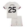 Maglie da calcio Chelsea Moises Caicedo #25 Seconda Maglia Bambino 2025-26 Manica Corta (+ Pantaloni corti)